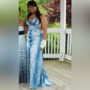 Animal Print Prom Dress